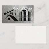 bouwterrein | Bedrijfsgebouwen Visitekaartje (Voorkant / Achterkant)