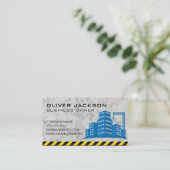 bouwterrein | Beton Visitekaartje (Staand voorkant)