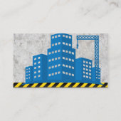 bouwterrein | Beton Visitekaartje (Achterkant)