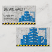 bouwterrein | Beton Visitekaartje (Voorkant / Achterkant)