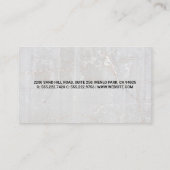 bouwterrein | Bouwers | Onroerend goed Visitekaartje (Achterkant)