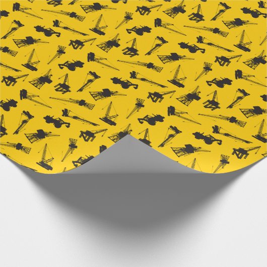 Bouwterrein Cadeaupapier (Hoek)