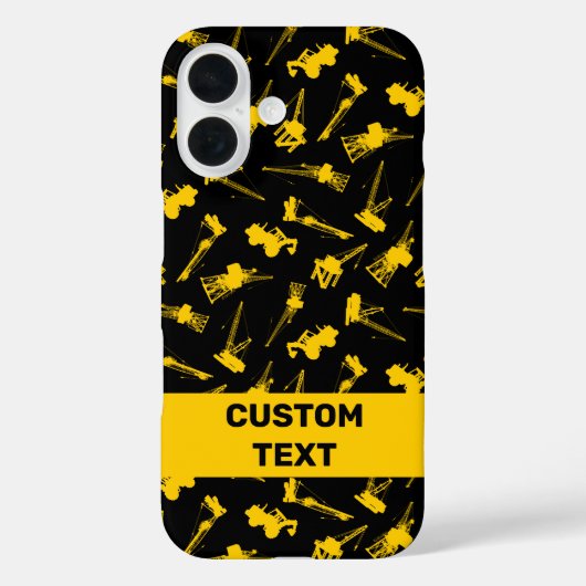 Bouwterrein Case-Mate iPhone Case (Achterkant)