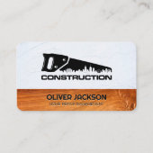 bouwterrein | City Skyline Visitekaartje (Voorkant)