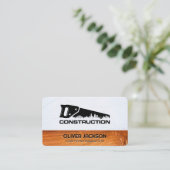 bouwterrein | City Skyline Visitekaartje (Staand voorkant)