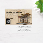 bouwterrein | ingenieur-architect visitekaartje (Bureau)