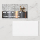 bouwterrein | projectontwikkelaar visitekaartje (Voorkant / Achterkant)