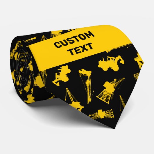 Bouwterrein Stropdas (Opgerold)