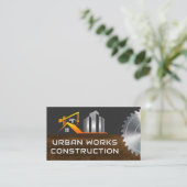 bouwterrein | Vastgoedbouwers Visitekaartje (Staand voorkant)