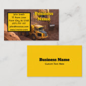 Bouwterrein Visitekaartje (Voorkant / Achterkant)