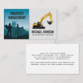 Bouwterrein | Voertuig Visitekaartje (Voorkant / Achterkant)