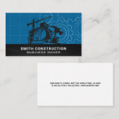 bouwterrein | zakelijk onroerend goed visitekaartje (Voorkant / Achterkant)