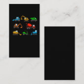 Bouwterreinwagens voor graafvorkheftrucks visitekaartje (Voorkant / Achterkant)