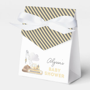 Bouwthema Baby shower Favor Box Bedankdoosjes