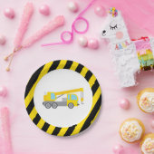 Bouwthema Birthday Party Papieren Bordje (Feest)