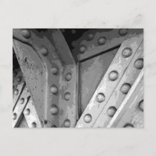 Bouwthema Digitale kunst. Briefkaart