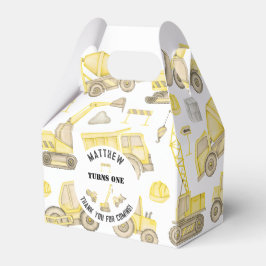 Bouwthema Eerste Verjaardag Dank u Bedankdoosjes