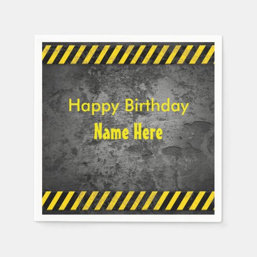 Bouwthema Servetten (Voorkant)