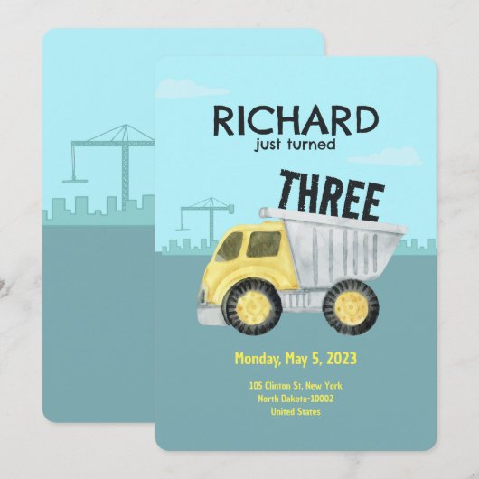 Bouwthema Stationsdag van het Kind Kaart (Voorkant / Achterkant)