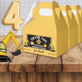 Bouwthema Verjaardagsgunst Box Bedankdoosjes