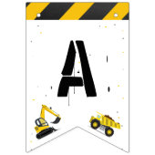 Bouwthema Vrachtwagens Kinder Alle Leeftijd Verjaa Vlaggetjes (Derde vlag)