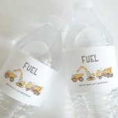 Bouwthema Waterfles Etiket