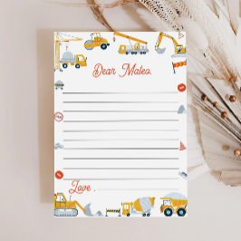 Bouwtijd Capsule Note Bericht Kaart