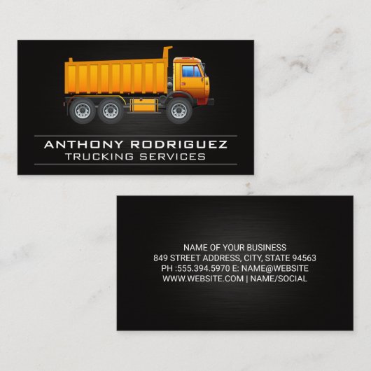 Bouwtraject | Bouwer Visitekaartje (Voorkant / Achterkant)