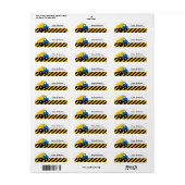Bouwtraject Etiket (Full Sheet)