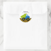 Bouwtraject Ronde Sticker (Tas)