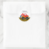 Bouwtraject Ronde Sticker (Tas)