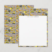 Bouwtrucks voor kinderen Patroon Kinderen