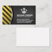 bouwvakarbeider | reparateur visitekaartje (Voorkant / Achterkant)