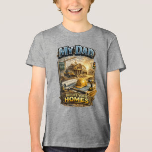 Bouwvakker (2) Tri-Blend shirt
