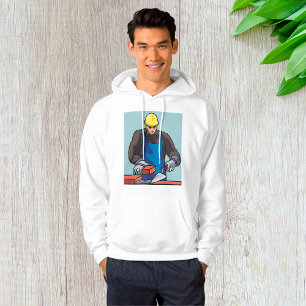 Bouwvakker Bricklayer Hard Pet Builder Hoodie