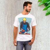 Bouwvakker Bricklayer Hard Pet Builder T-shirt