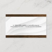 bouwvakker | Hardware Gear Wrench Logo Visitekaartje (Achterkant)