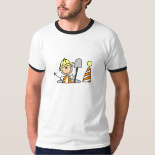 Bouwvakker in Mangat T-shirts en Cadeaus