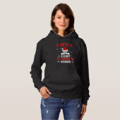 Bouwvakker Kerstman Arbeider Hoodie (Voorkant volledig)