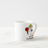 Bouwvakker Stickfiguur Espresso Kop (Voorkant rechts)