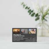 Bouwvakkers | dakdekker | Bestratingsafdekking | M Visitekaartje (Staand voorkant)