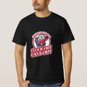 BOUWVAKKERS KLokken UIT VISSEN UIT T-shirt