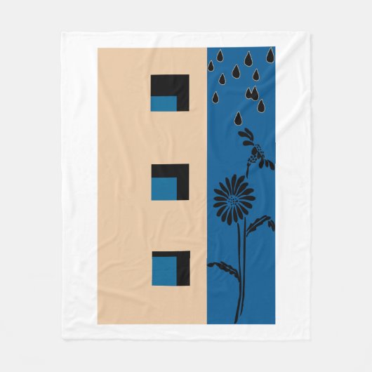 Bouwventilator Fleece Deken (Voorkant)