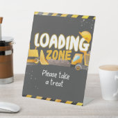 Bouwverjaardag - Laadzone Reclamebord Met Voetstuk (Insitu)