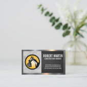 Bouwvoertuig | Dozer Afsprakenkaartje (Staand voorkant)