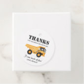 Bouwvoertuig Verjaardagsfeest Bedankjes Labels (In situ)