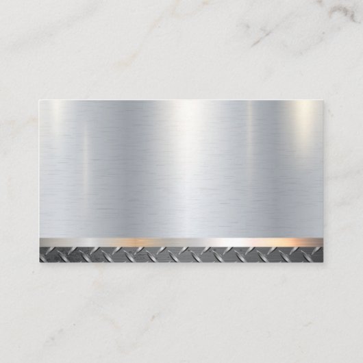 bouwvoertuig | Zware machines Logo Visitekaartje (Achterkant)