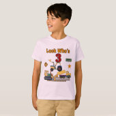 Bouwvoertuigen 3e verjaardag Tshirts (Voorkant volledig)