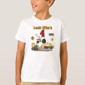 Bouwvoertuigen 4e verjaardag Tshirts (Voorkant)