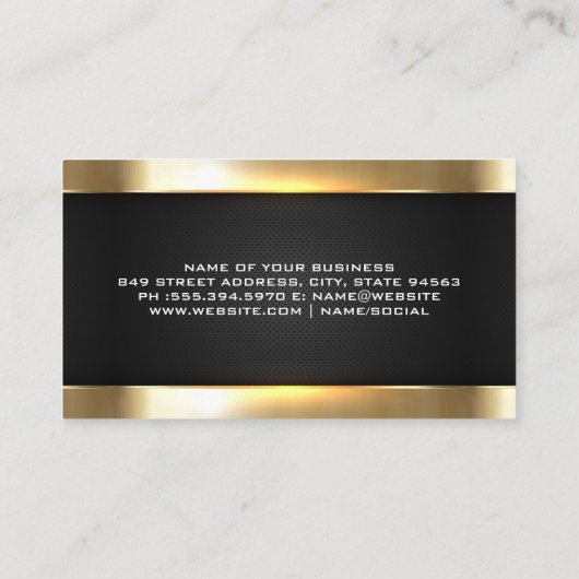 Bouwvoertuigen | Hard Pet Logo Visitekaartje (Achterkant)